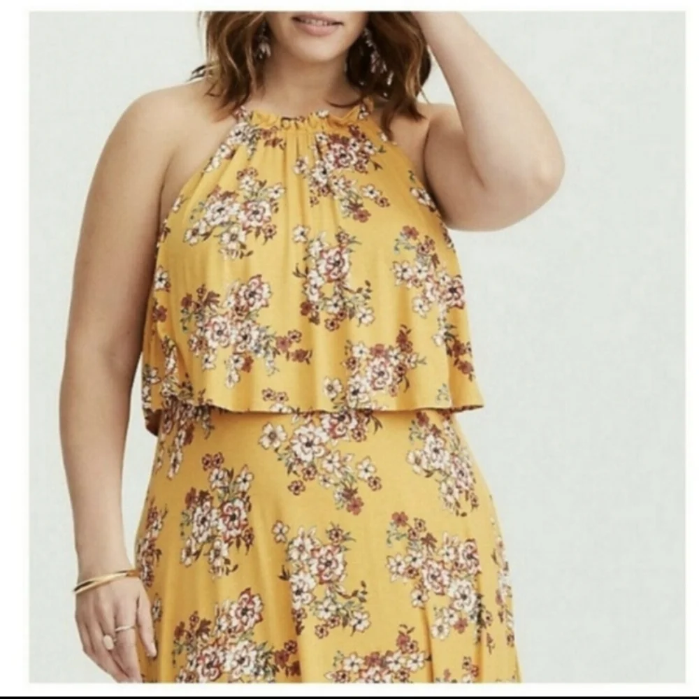 Torrid Super Soft Floral Maxi Dress - Picture 3 of 8